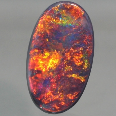 天然ブラックオパール 2.30ct【全面赤斑】