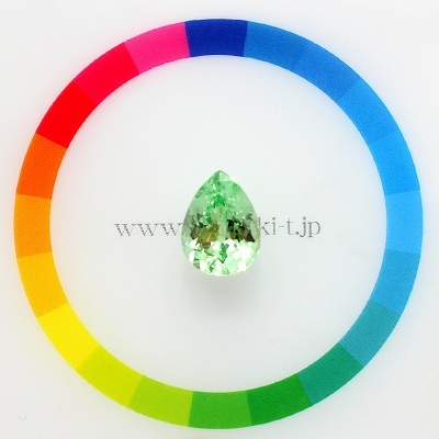 4.13ct天然ミントガーネット【Perfect Mint UV Type】IFクラス 
