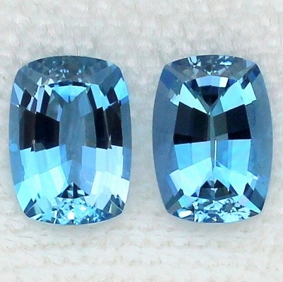 1.55ct/2P天然アクアマリン【サンタマリア】美品ペア ブラジル産