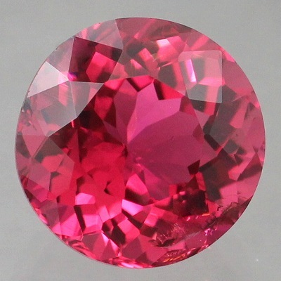 3.74ct天然トルマリン【レディッシュピンク】ラウンド
