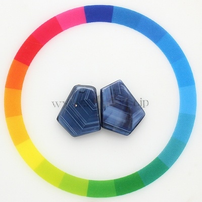 7.16ct/2P天然サファイア【自然の芸術】非加熱 オーストラリア