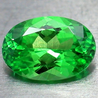1.52ct天然ツァボライトガーネット【ネオンUV蛍光】ビューティフルグリーン