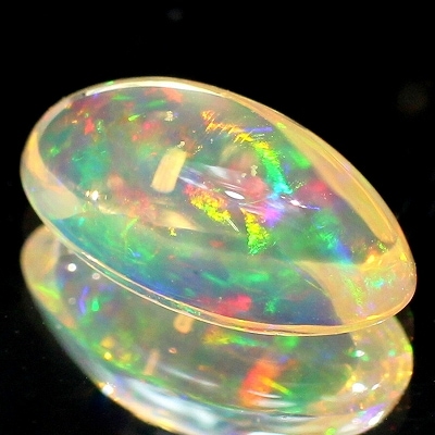 2.04ct天然メキシコオパール【マルチ美遊色】