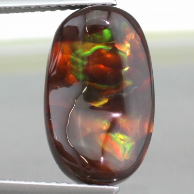 天然ファイアアゲート 5.90ct 【メキシコ】 美品