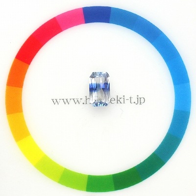 1.48ct天然サファイア【カラーレス&ブルー】スリランカ