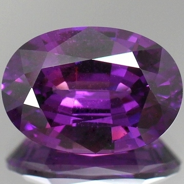 天然ロードライトガーネット 4.49ct 【美パープル】 モザンビーク