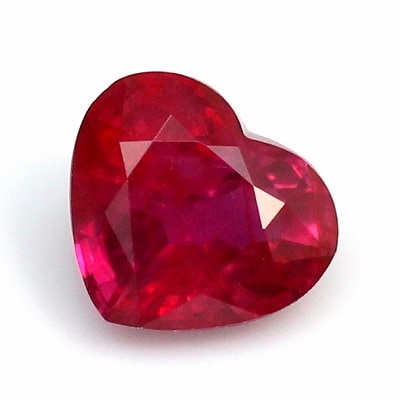 0.63ct天然ルビー【非加熱】ハート