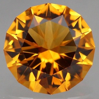 4.64ct天然シトリン【ラウンドカスタム】ブラジル