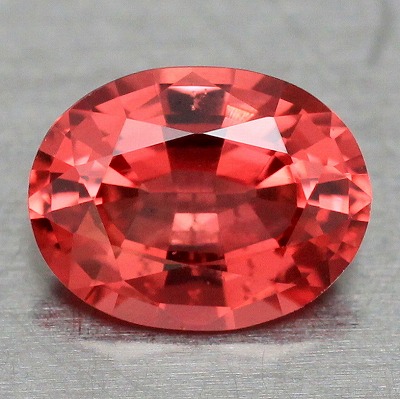 天然スピネル 1.27ct 【オレンジレッド】 ミャンマー