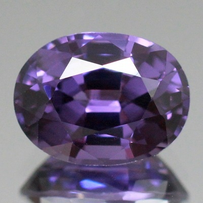 天然スピネル 2.07ct 【パープル】 中宝研ソーティング付