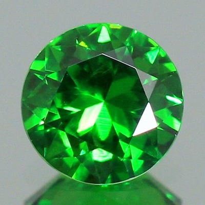 0.58ct天然デマントイドガーネット【VIVID NEON GREEN】トップジェム
