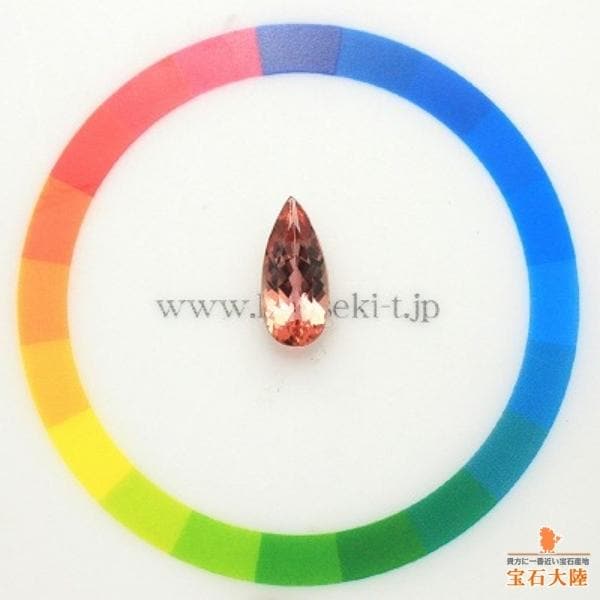 天然インペリアルトパーズ 1.85ct 【シェリーカラー】 ブラジル