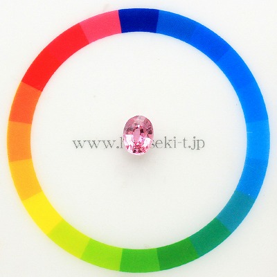 天然ピンクサファイア 1.19ct 【非加熱・高彩度】 GIA鑑別書付
