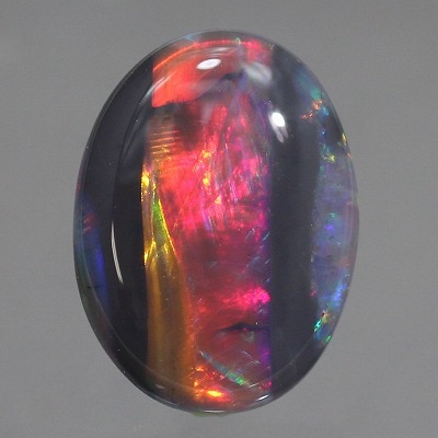 1.99ct天然ブラックオパール【レッド遊色】