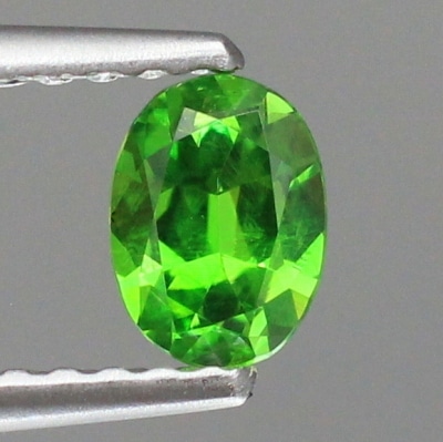 天然デマントイドガーネット 0.42ct 【ホーステールインクルージョン