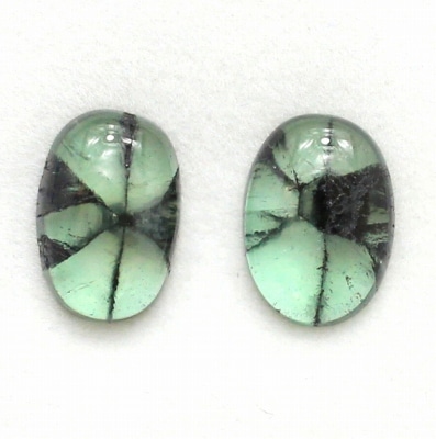 天然トラピッチェエメラルド 2.40ct/2P【コロンビア】ペア