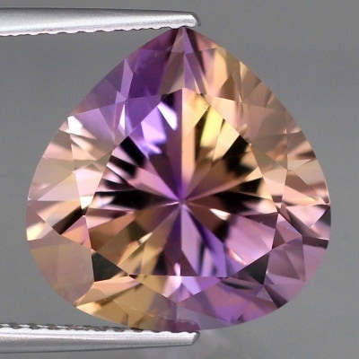 天然アメトリン 7.91ct 【美マロンシェイプカット】 ボリビア