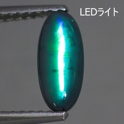 天然ブラックオパール 0.57ct 【キャッツアイ】稀少