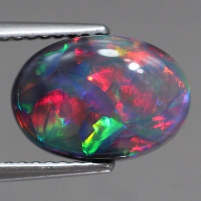 天然ブラックオパール 2.66ct 【マルチ美遊色】 上質