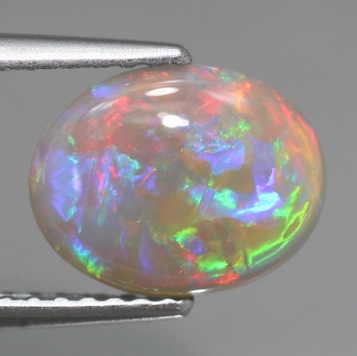 天然オパール 1.19ct 【ライトカラー・レッド】 ライトニングリッジ