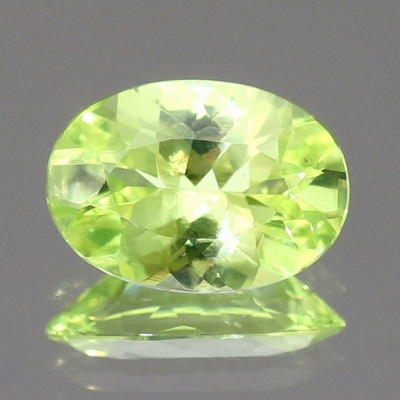 天然クリソベリル 0.72ct 【パロットイエロー】 インド