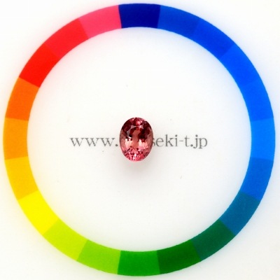天然マダガスカル産オレンジピンクサファイアサイズ7.0×5.0mm1.18ct 天然マダガスカル産オレンジピンクサファイアサイズ7.0×5.0mm1
