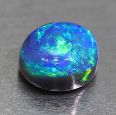 天然ブラックオパール 0.96ct 【地球遊色】