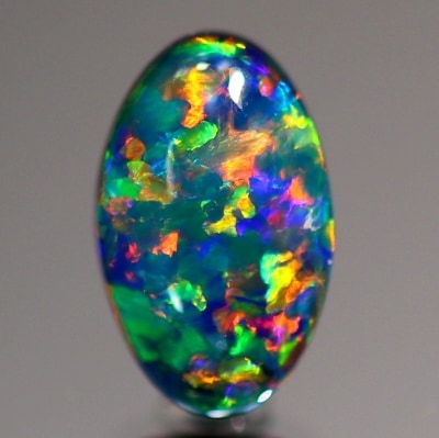 天然ブラックオパール 1.83ct 【極美彩色】 TOPクオリティージェム