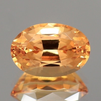 天然インペリアルトパーズ 1.15ct 【ブラジル】 魅力的なオレンジ