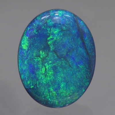 天然ブラックオパール 2.80ct 【ブルーグリーン】