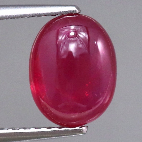 天然ルビー 2.79ct 【グリーンランド】 カボション 証明書付