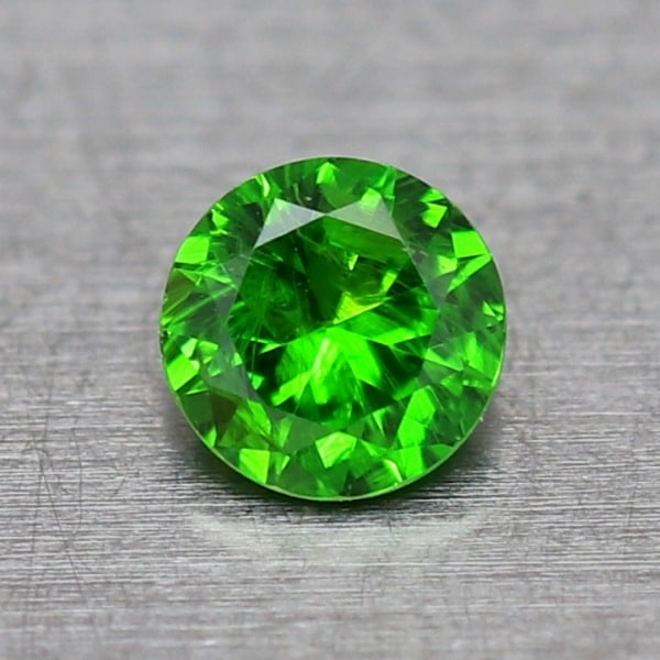 天然デマントイドガーネット 0.11ct 【ロシア】 ラウンド