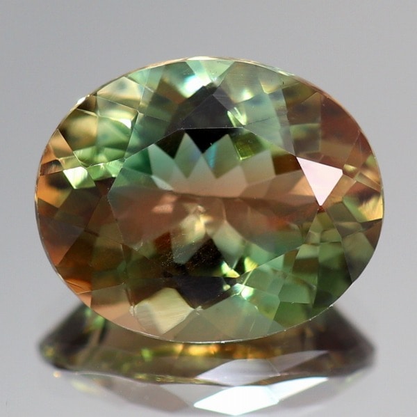 天然オレゴンサンストーン 2.11ct 【ラブラドライト】 希少色