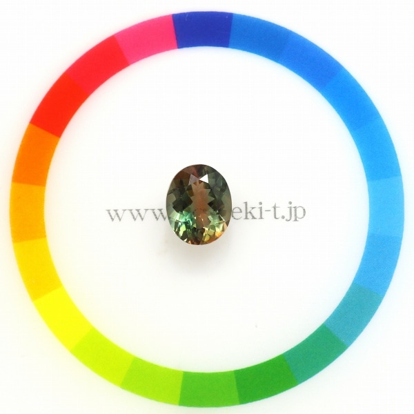 天然オレゴンサンストーン 2.11ct 【ラブラドライト】 希少色