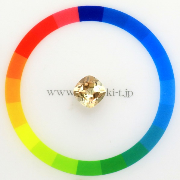 .*・゜PONO.゜・*.★天然パーティーカラードトルマリン★オーダー 天然トルマリン 2.05ct 【シャンパンカラー】 コンゴ