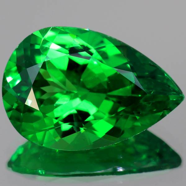 天然ツァボライトガーネット 2.76ct 【Neon Green】 大粒ジェムクラス タンザニア