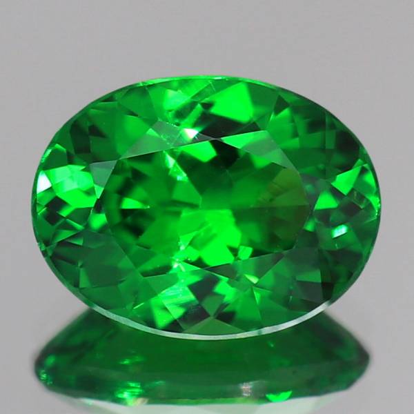 天然ツァボライトガーネット 1.40ct 【Excellent Neon Green】 タンザニア