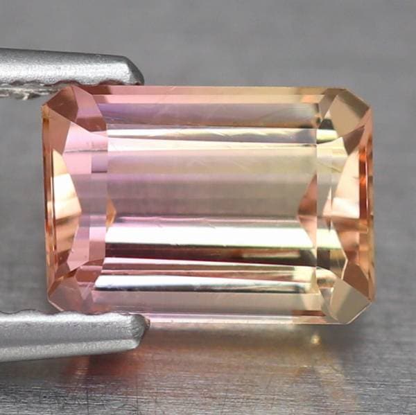 天然インペリアルトパーズ 1.20ct 【バイカラー】 ブラジル