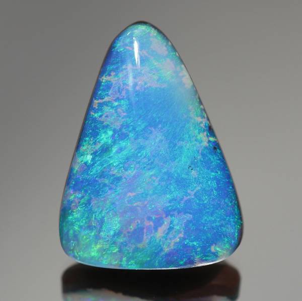 天然ボルダーオパール 7.60ct 【オーシャンブルー遊色】