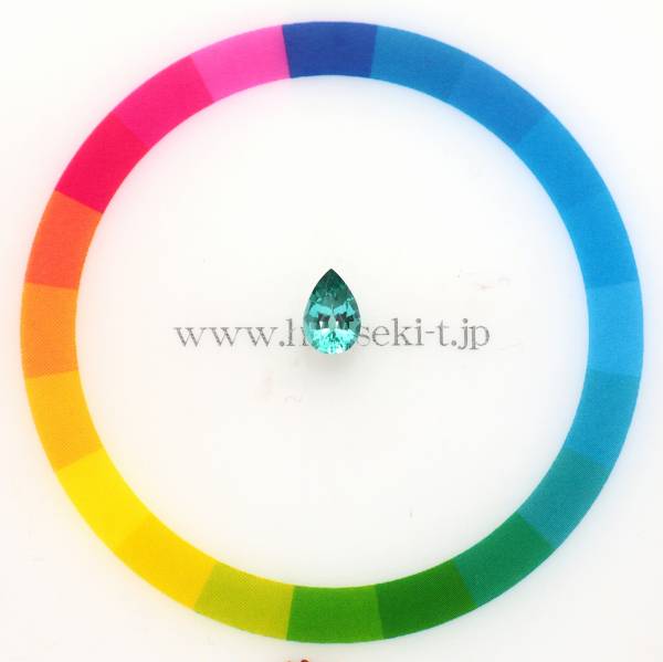 天然トルマリン 0.46ct 【ラグーンブルー】 ナミビア