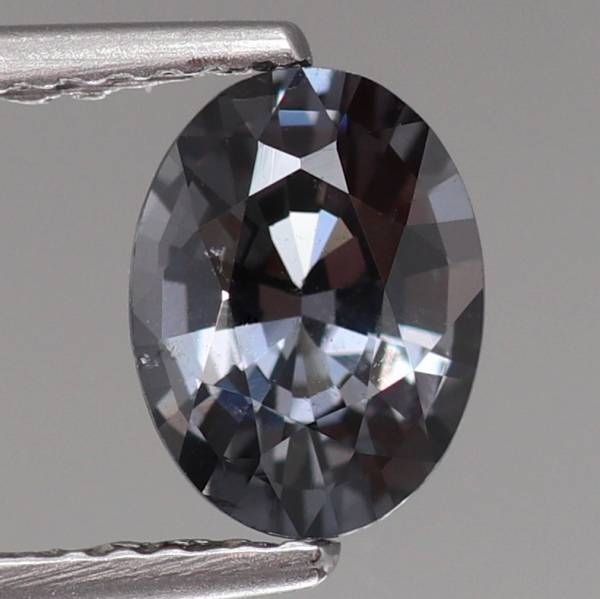 天然石スピネル 天然スピネル 1.27ct 【クリアブラック】 ミャンマー