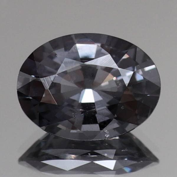 天然石スピネル 天然スピネル 1.27ct 【クリアブラック】 ミャンマー