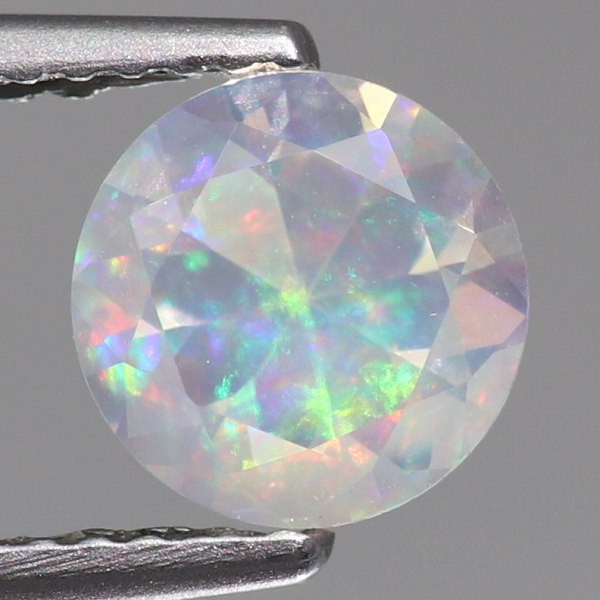 天然オパール 0.92ct 【ファセットカット】 メキシコ　