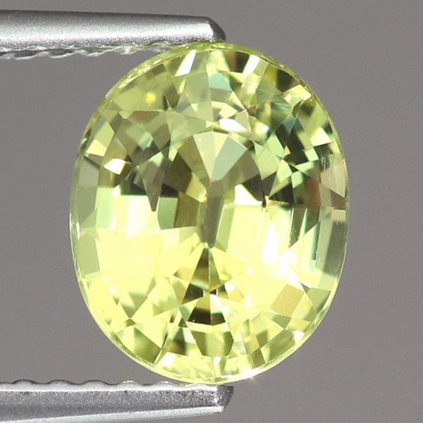 天然クリソベリル 2.07ct 【ライトイエロー】 輝き