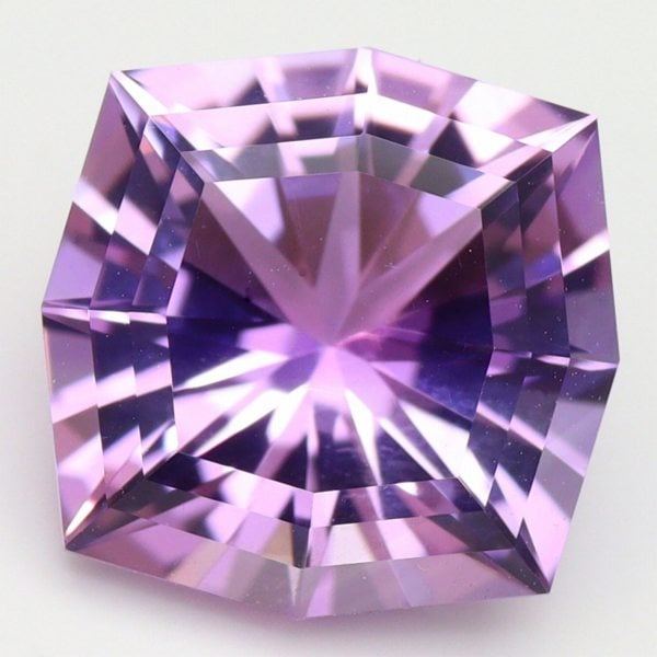 天然アメシスト 3.20ct 【ライトパープル】 カスタムカット