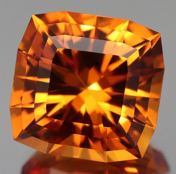 天然シトリン 3.88ｃt 【カスタムカット】 ブラジル