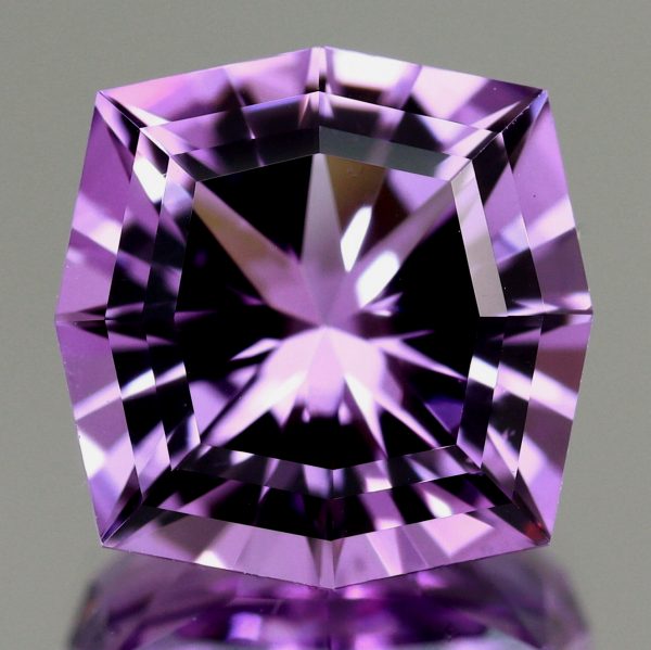 天然アメシスト 3.17ct 【カスタムカット】 ブラジル