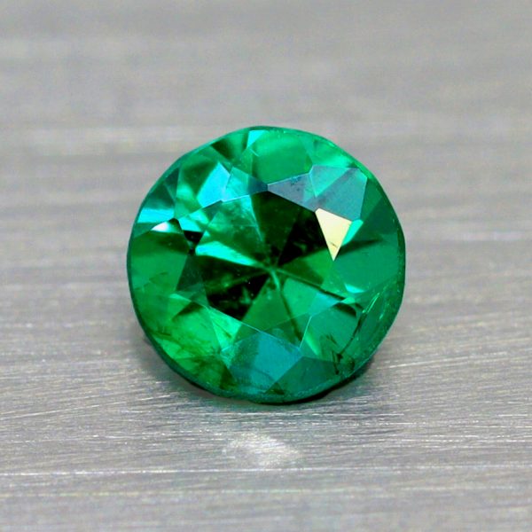 天然エメラルド 0.15ct 【コロンビア】 ラウンドカット