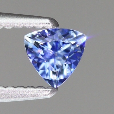 天然ベニトアイト 0.20ct 【煌めくブルー】 トリリアント