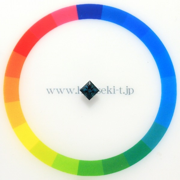 天然アレキサンドライト 0.40ct 【プリンセスカット】 ブラジル